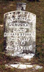Grave of Jerusha Hoover Sturkie